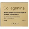 Collagenina Crème de nuit pour le visage Grade 1 avec 6 collagènes pour une pénétration rapide 50 ml