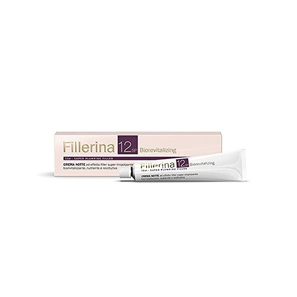 LABO Fillerina 12SP Biorevitalizing Super Plumping Filler Crème de nuit visage anti-âge Crème de nuit Grade 3