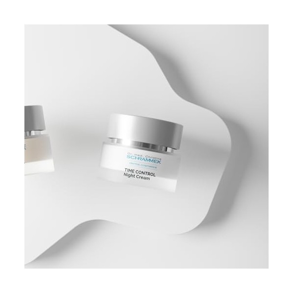 Dr. med. Christine Schrammek – Time Control Crème de nuit – Anti-âge 50 ml – Crème riche de nuit de luxe