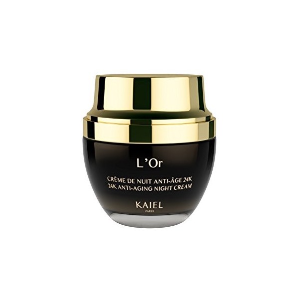 Kaiel Paris - Crème de Nuit Visage Anti-Âge et Anti-Rides - Soin Raffermissant Liftant et Réparateur - Traitement Ultra Tense