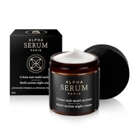 ALPHASERUM - Crème nuit multi-actions - 60mL