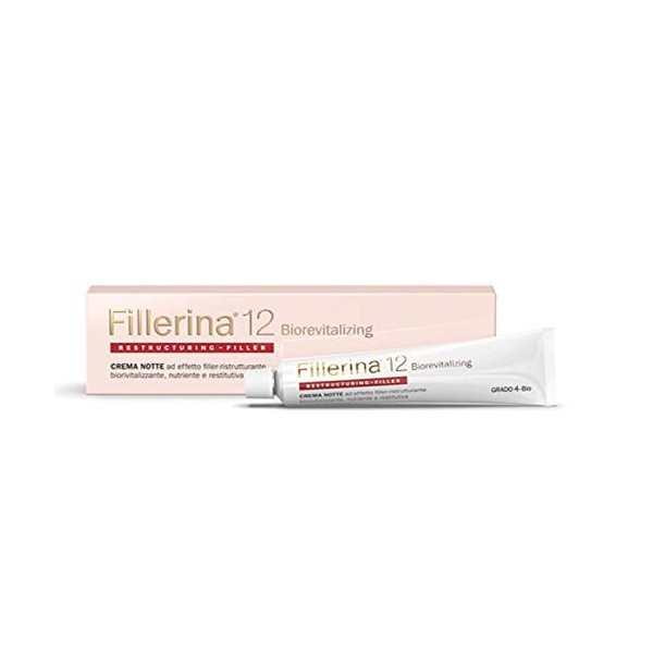 Labo Fillerina 12 BiorevIzing Filler Crème de nuit pour visage effet filler face anti-âge Crème de nuit 4 Bio 50 ml