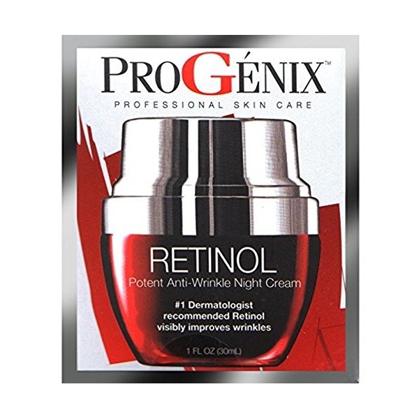 ProGenix Progenix Profesional Soins de la peau Rétinol Crème anti-rides de nuit, Pack 2