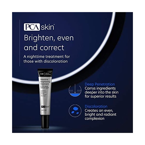 PCA Skin Traitement éclaircissant : 0,5 % pure nuit au rétinol