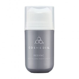 Cosmedix Resync - Revitalizing Night Cream - Restore Radiance and Revive Dull, Tired Skin - Vitamin C Reduces Redness and Enc...
