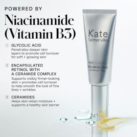 Kate Somerville KateCeuticals Resurfaçage de nuit | Peeling visage de qualité clinique | Traitement anti-âge puissant | 3,5 m