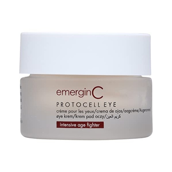 emerginC - Protocell, Plant Stem Cell Anti-Aging Eye Cream, Infused with Argan Oil and Apple Stem Cells for All Skin Types, 1