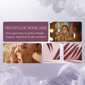 Halos Cosmetics Crème Visage Anti-Âge Nuit, Peptides, Acide Hyaluronique, Karité et Argan, 50 ml, Hydratante Raffermissante, 