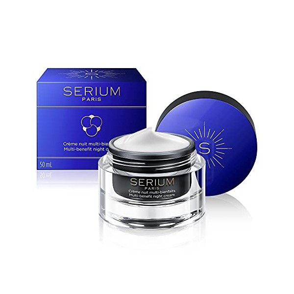 SERIUM PARIS - Crème nuit multi-bienfaits - 50mL
