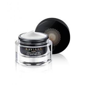 KAVIAAR KARE - Crème nuit anti-âge - Caviar + Acide Hyaluronique - 50 ml
