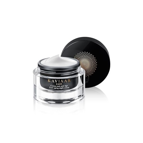 KAVIAAR KARE - Crème nuit anti-âge - Caviar + Acide Hyaluronique - 50 ml