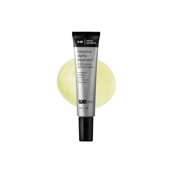 PCA Skin Intensive Clarity Treatment 0.5 Percent Pure Retinol Night For Unisex 1 oz Treatment