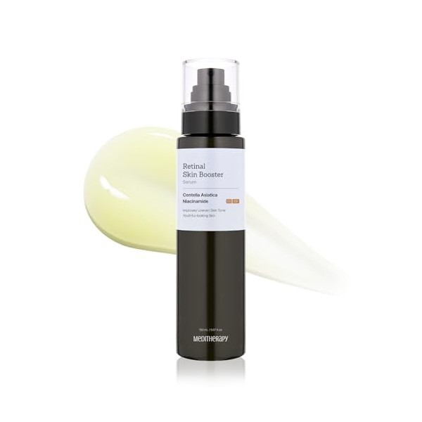 MEDITHERAPY Sérum Retinal Skin Booster, Adapté Aux Débutants, Anti-Âge, Rétinol Non Irritant Pour Le Visage Et Le Corps, Mini