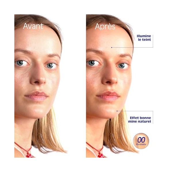 La Crique - Sérum Teinté Hydratant 30 ml - Peaux Sèches à Très Sèches - Fini Glowy Naturel - À l’Acide Hyaluronique - 99% Nat