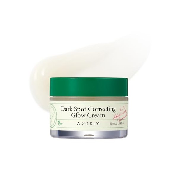 AXIS-Y Crème Correctrice Anti Taches Brunes Crème Hydratante Éclaircissante Et Hydratante Pour Le Visage Avec 2% DAlpha Arbu ...