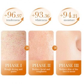 Set Brightening Cream+Facial Serum,Crème Blanchissante,Hydratation Nourrissante,Éclaircit le teint,Lisse les Ridules,Atténue 