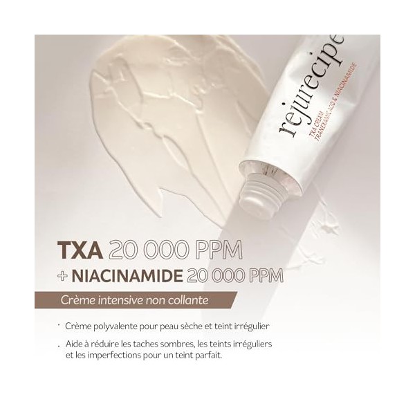 PESTLO PESTLE + ROAD Crème TXA Rejurecipe 1,01 fl.oz 30 ml | Crème anti-taches de rousseur, réduit les taches brunes, affine 