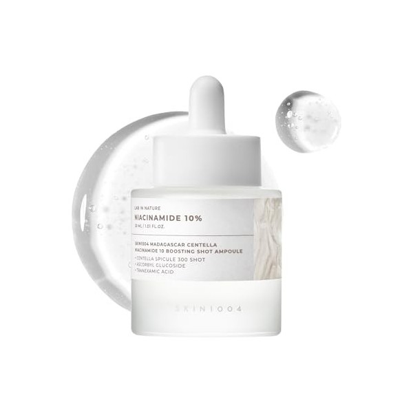 SKIN1004 Madagascar Centella Niacinamide 10% Boosting Shot Bulbe, 30 ml