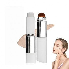 Double-Headed Lightweight Foundation Stick, 2 in 1 Dual Ended Eraser Foundation Stick, Hydrating Lightweight Cover Cream With