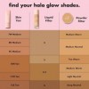 e.l.f. Halo Glow Skin Tint SPF 50, crème hydratante colorée pour une couvrance légère et modulable, pour un éclat naturel, vé