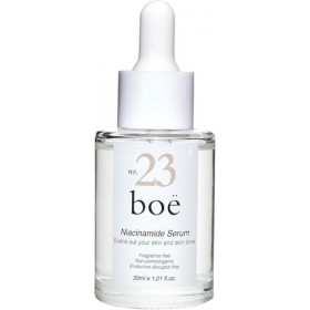 Boë No.23 Niacinamide Teint Uniforme 30ml Sérum Hydratant Resserre les Pores