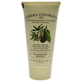 LErbolario Crème de jour teintée Macadamia et Avocat Nuancé Amande N°1 50 ml
