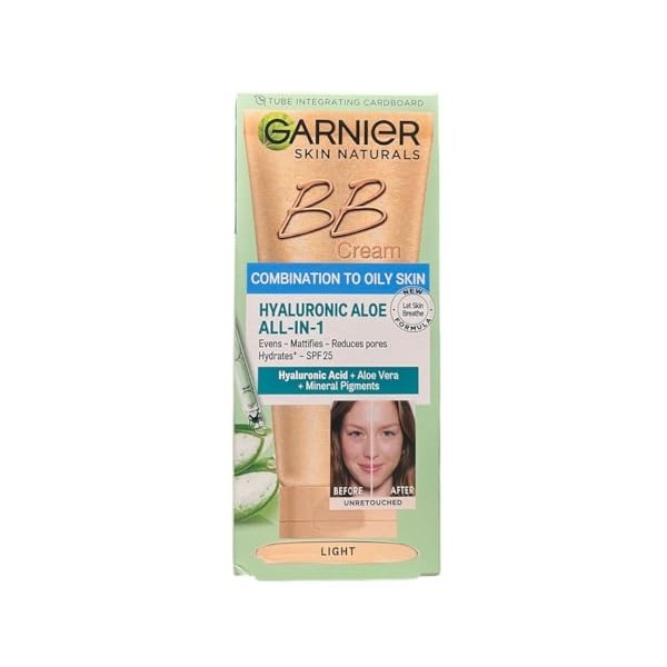 Garnier Skin Naturals - Crème légère à laloe hyaluronique tout-en-un - 50 ml