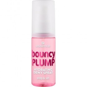 essence bouncy PLUMP HYDRATING DEWY SPRAY 10, spray fixateur au parfum fruité de pastèque, hydratant, fini éclatant, brume ul