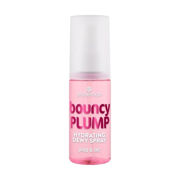 essence bouncy PLUMP HYDRATING DEWY SPRAY 10, spray fixateur au parfum fruité de pastèque, hydratant, fini éclatant, brume ul