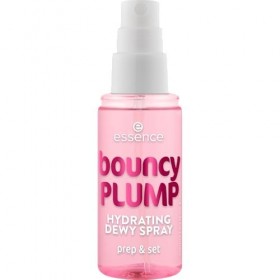 essence bouncy PLUMP HYDRATING DEWY SPRAY 10, spray fixateur au parfum fruité de pastèque, hydratant, fini éclatant, brume ul