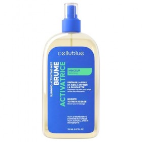 Brume Activatrice Minceur Cellublue – Amplificateur Naturel Brûleur de Graisse – Spray Amincissant avec Ginkgo et Wakamé – Co