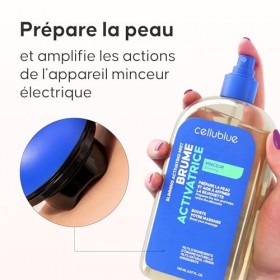Brume Activatrice Minceur Cellublue – Amplificateur Naturel Brûleur de Graisse – Spray Amincissant avec Ginkgo et Wakamé – Co