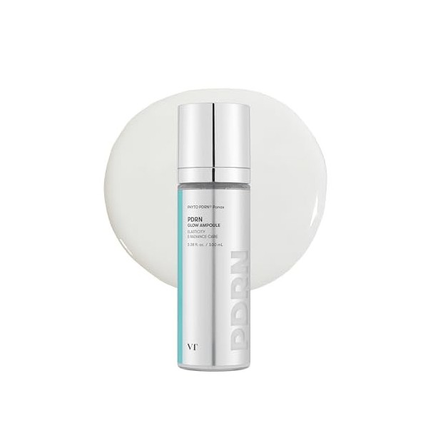 VT COSMETICS PDRN Glow Ampoule en spray hydratant profondément pour le visage - Sérum léger végétalien - Effet repulpant - Sa