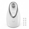 Wolady Vapeur Visage Vaporisateur Sauna Spa Facial Chaude Nano Ionique,Equipé de coton aromathérapie,Réglable Visage Steamer 
