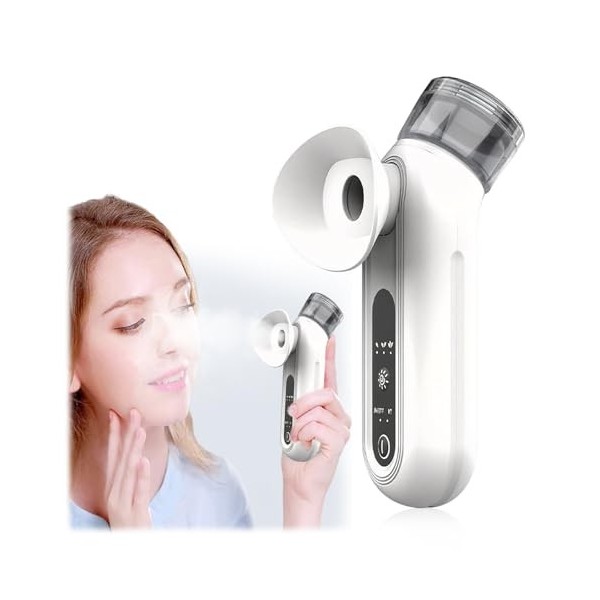 Vaporisateur à vapeur pour les yeux secs, nano-brume chauffante avec modes de compression chaude et froide, machine de thérap