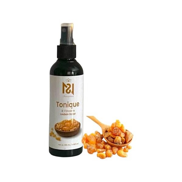 Tonic à lEncens Louban Dakar 100% biologique à base deau de Rose de Damas et vitamine E, Spray Naturel, anti-âge, collagène