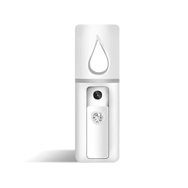 Tomedeks Nano Pulvérisateur Facial Rechargeable, Mini Vaporisateur Portable, Hydratant, Soin de la Peau, Vapeur Visage, Idéal