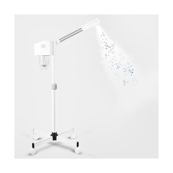 Vapeur facial professionnel, vaporisateur à brume chaude avec ozone, vaporisateur pour le visage Vaporizador pour esthéticien
