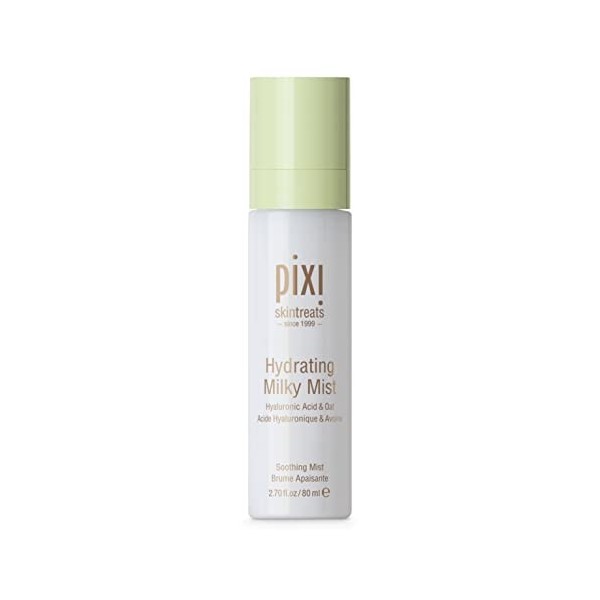 Pixi Beauty Hydrating Milky Mist | Brume Hydratante Intense | Formule Légère à Base d’Ingrédients Apaisants | Hydrate et Adou