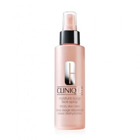 Clinique Moisture Surge Spray Visage Désaltérant sans corps gras. Peaux Très Sèches à Mixtes Grasses | Hydratant + Adoucissan