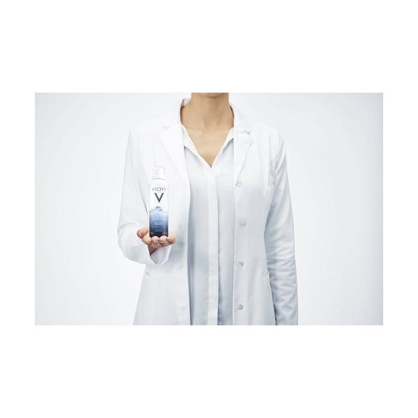 Vichy, Brumisateur dEau Thermale Minéralisante, Riche en 15 Minéraux, Diminue les Sensations dInconfort et Calme les Irrita C...