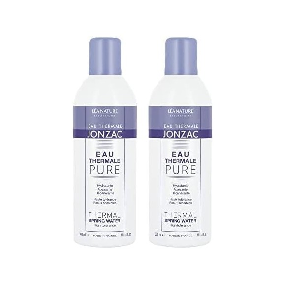 Eau Thermale Jonzac - EAU THERMALE - Eau thermale 300 ml Lot de 2 Crème Jour et Nuit