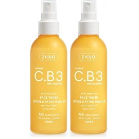 NOVA ENGEL Vitamina C,B3 Niacinamida Tã³Nico Facial Spray 190 ml Lot de 2 Crème Jour et Nuit