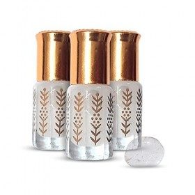 Lot de 3 musc Tahara Blanc Ajmal As Safar® nature intime 3ml