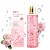 1 Pièce 100ml Eau De Rose Visage Eau De Rose Cheveux Douce Apaisante Elle Hydrate En Profondeur Laisse Peau Souple Éclatante 