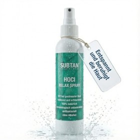 SUBTAN Beauty + Skin Spray relaxant 100 ml – Spray apaisant pour le visage et le corps pour peaux stressées et irritées – San