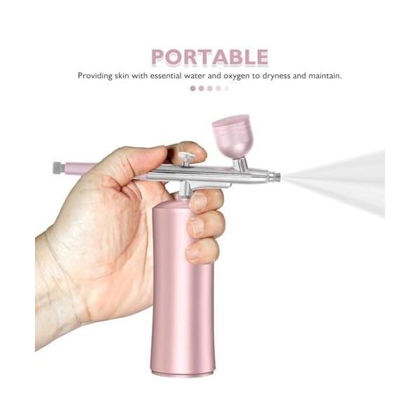 FOMIYES Pulvérisateur nano facial portable ultra fin et hydratant - Humidification en profondeur - Pour voyage, bureau, soins