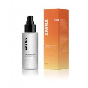 ZAYNA Fresh Blossom Mist 100 ml - Brume visage hydratante au néroli, yuzu et protéines de soie pour une sensation de fraîcheu