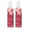 Omexya Rosa Damascena – Lot de 2 Sprays d’Eau de Rose Naturelle 200 ml avec Acide Hyaluronique – Tonique Visage & Brume Rafra