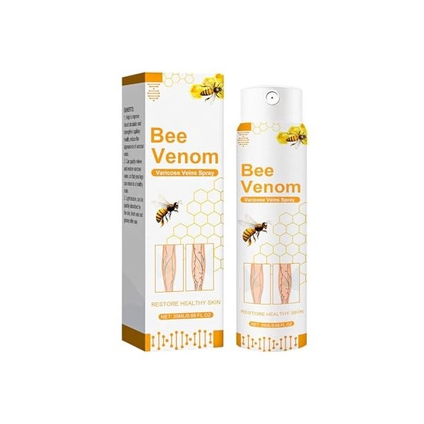 Spray Pour Les Varices,Spray Apaisant Pour Varices,Vaporisateur Naturel De Traitement Des Varice Veineuses Cicatrisantes,Trai